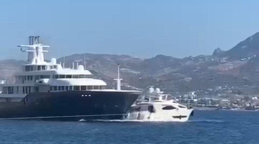 Яхта queen k олега дерипаски