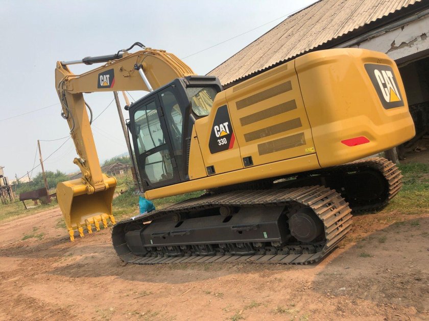 Cat 330 экскаватор