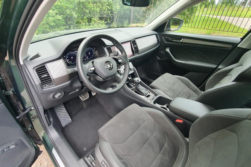 Skoda kodiaq interior
