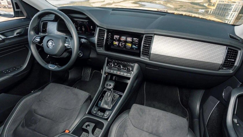 Skoda kodiak интерьер
