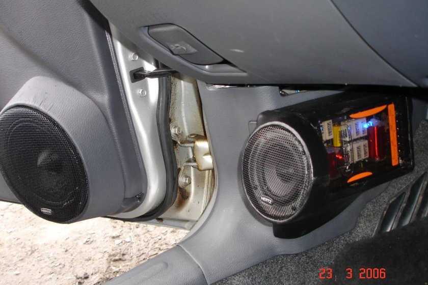 Штатные динамики Шевроле Авео т250