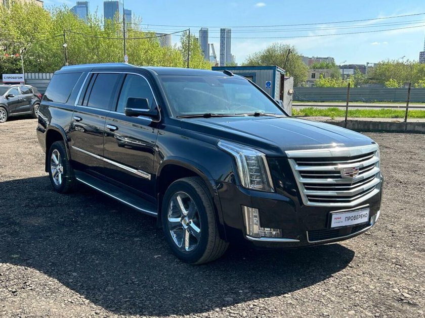 Кадиллак эскалейд 2016 черный