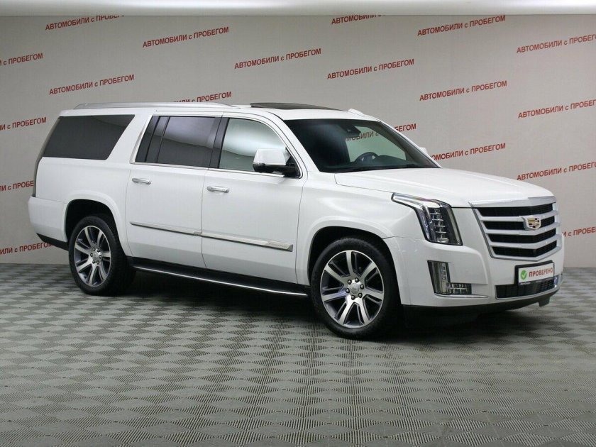 Cadillac Escalade белый