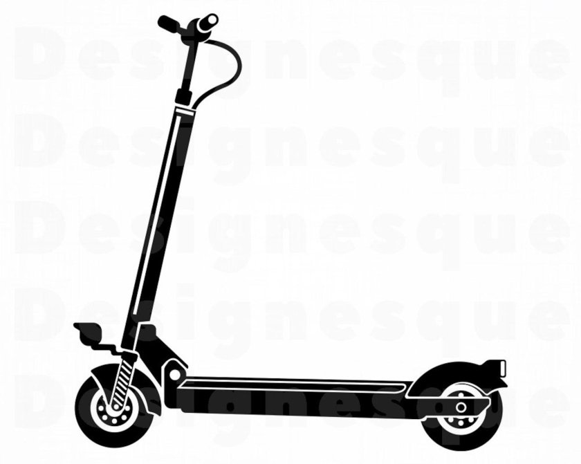 Электросамокаты вектор