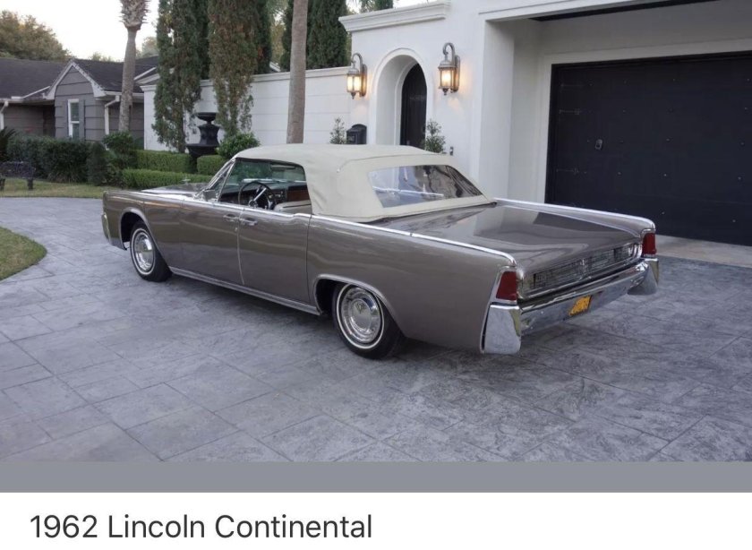 Линкольн Континенталь 1962