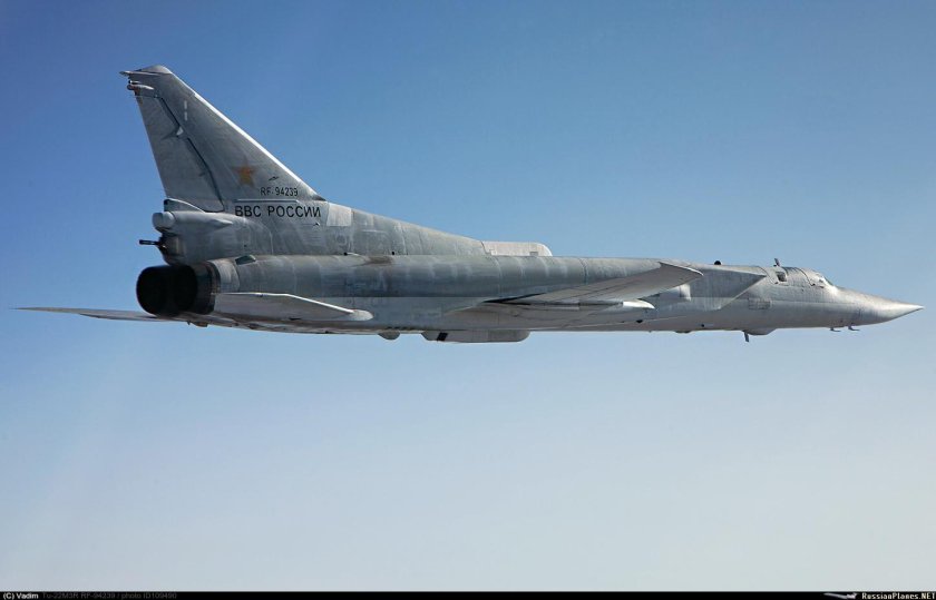 Ту-22 бомбардировщик