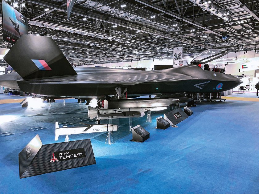 Темпест самолет 6 поколения