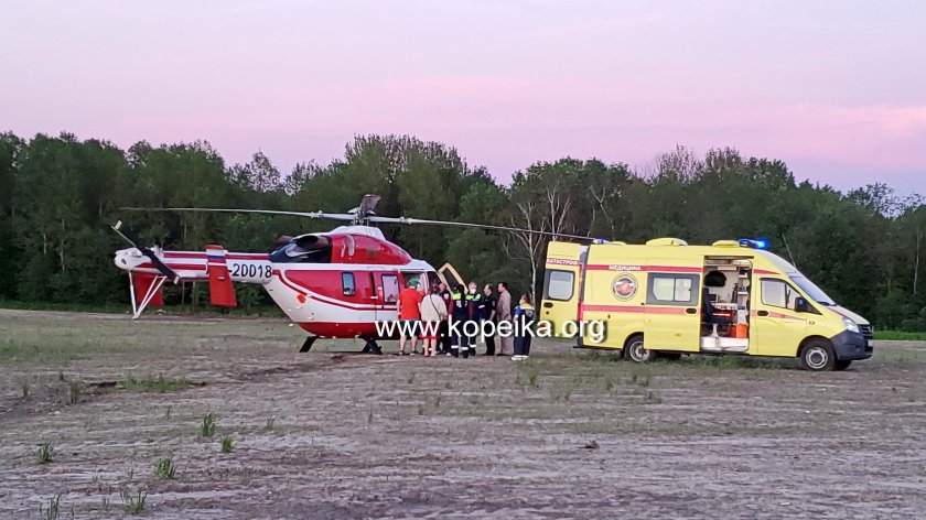 Скорая вертолет