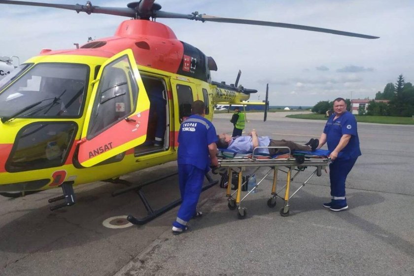 Санавиация вертолет