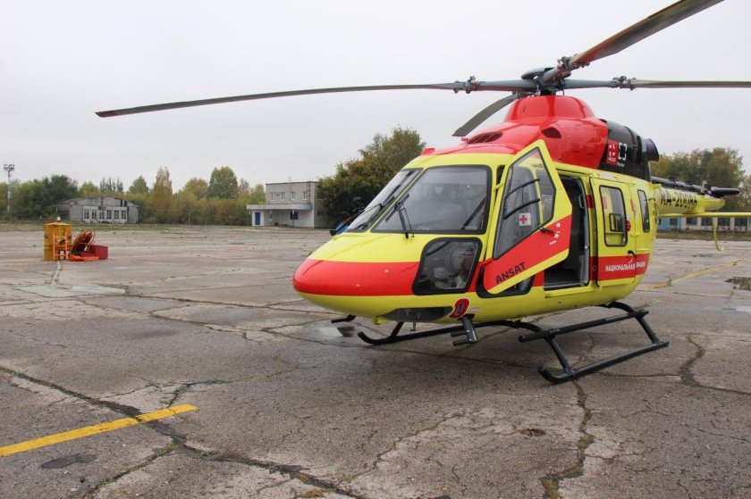 Вертолёт медицины катастроф Москва