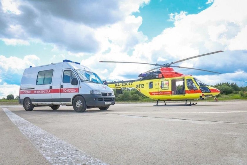 Вертолет санавиации Ансат