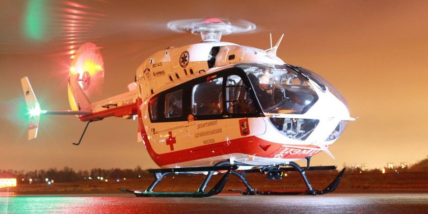 Вертолет ЦЭМП Москва
