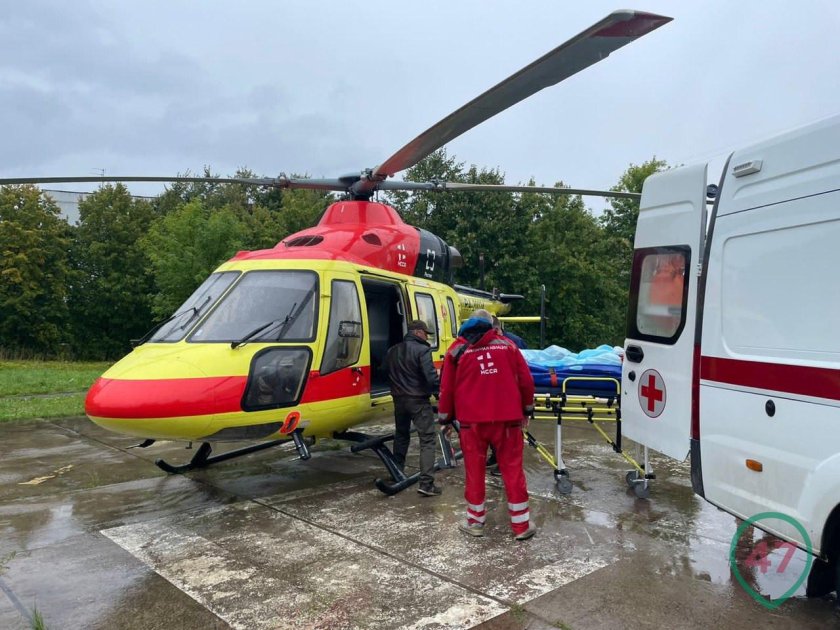 Вертолет санавиации Киров