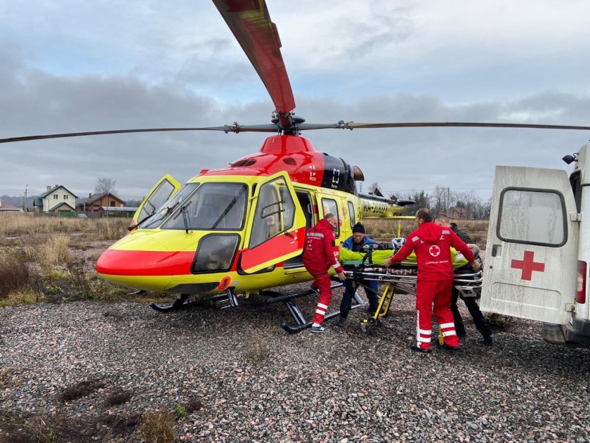 Вертолет скорой