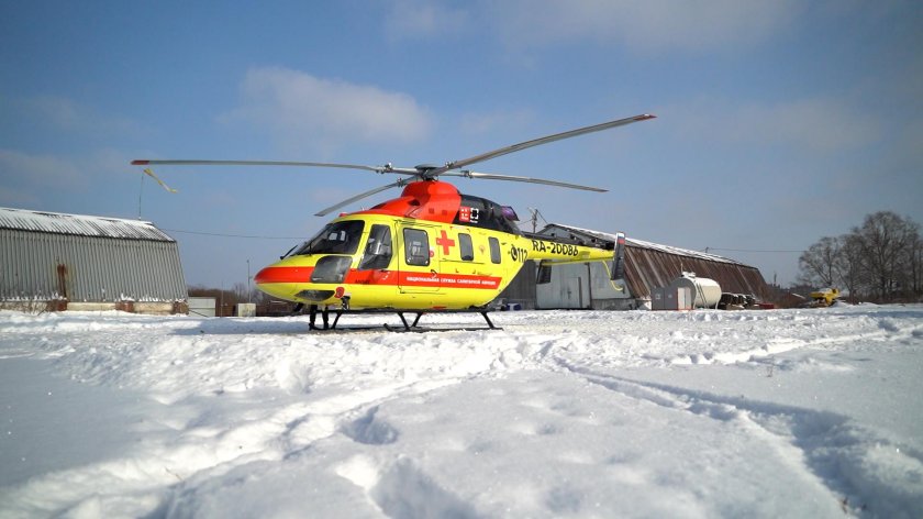 Скорая вертолет
