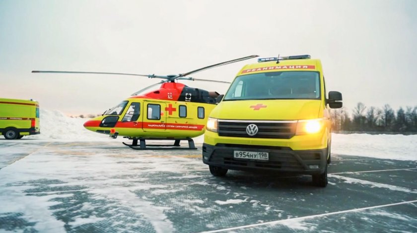 Вертолёт скорой помощи россия