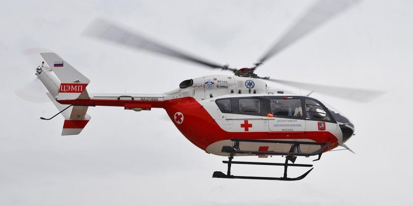 Вертолет санавиации Рязань