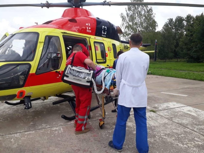 Реанимационный вертолет