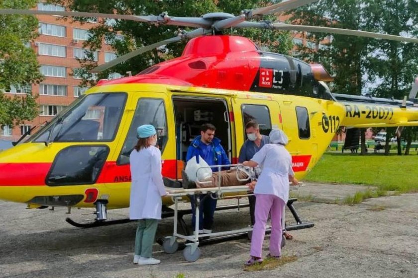 Вертолет санавиации