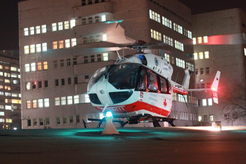 Вертолет ЦЭМП Москва