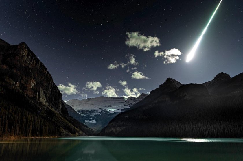 Метеор красивое фото