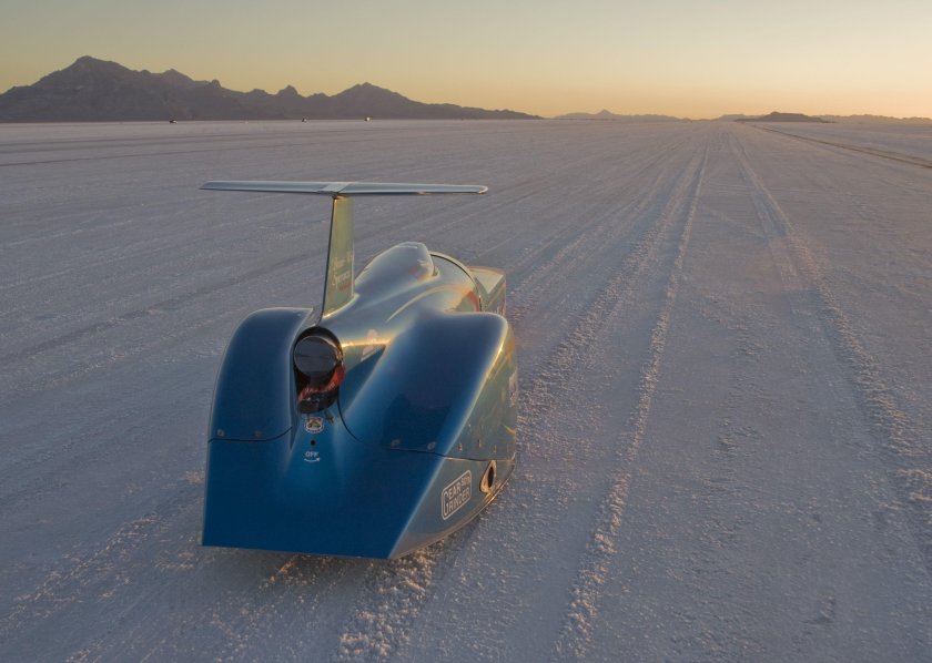 Озеро Бонневиль рекорд скорости