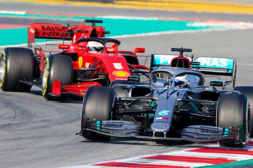 Ferrari f1 vs Mercedes f1 2014