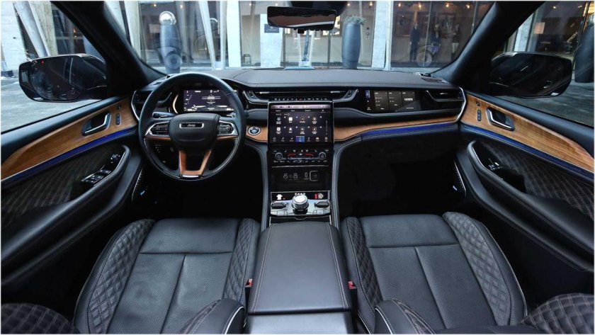 Jeep Grand Cherokee 2022 интерьер