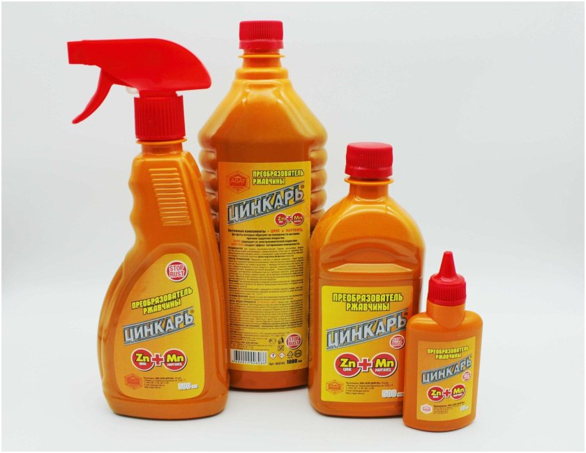 Преобразователь ржавчины Цинкарь 500 мл