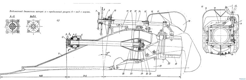 Водометный движитель kjet134