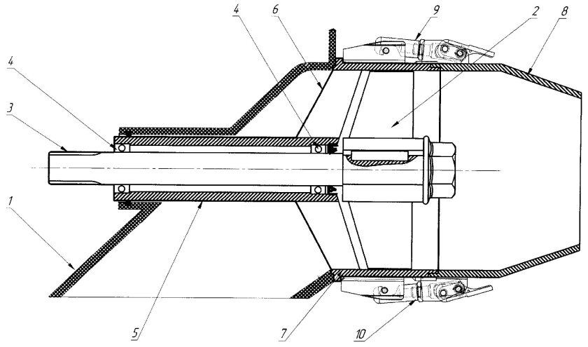 Конструкция водометного движителя
