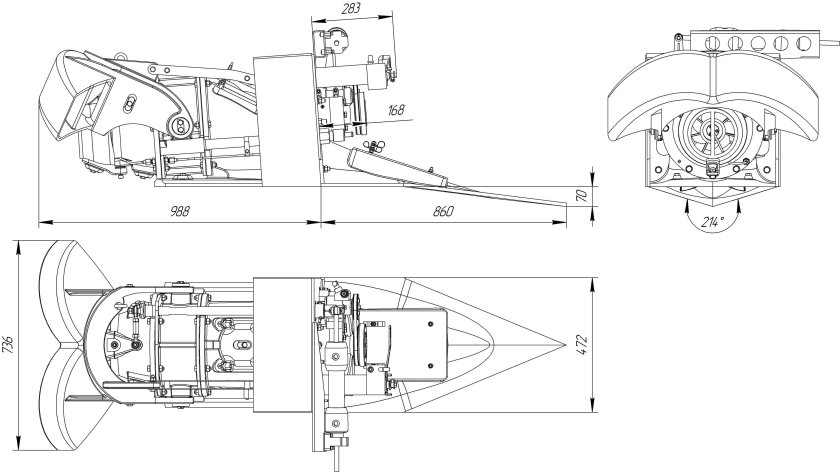 Водометный движитель чертежи