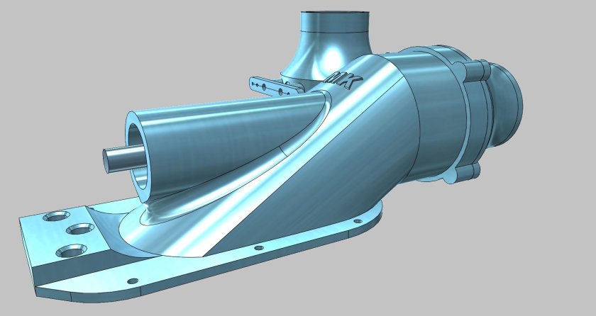 3d модель Water Jet Propulsion Pump
