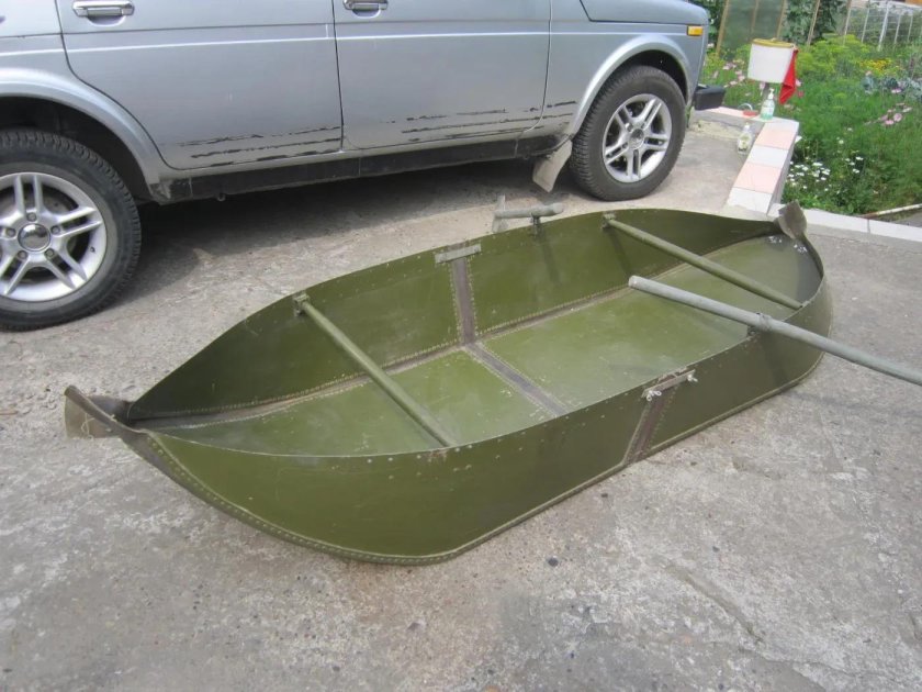 Лодка Нева алюминиевая