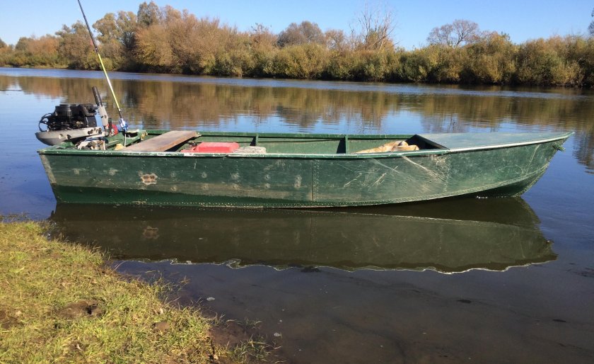 Алюминиевая лодка Казанка