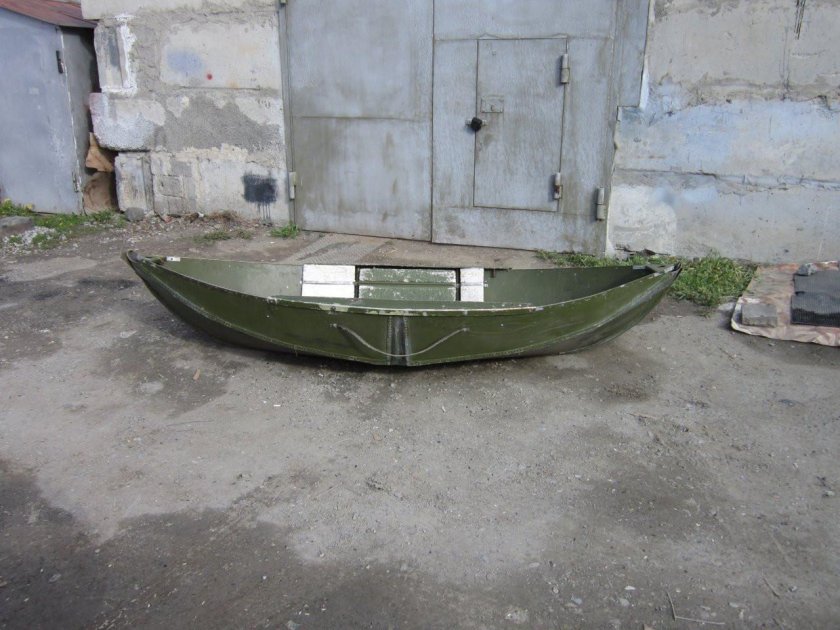 Лодка охотничья алюминиевая складная Чкаловка