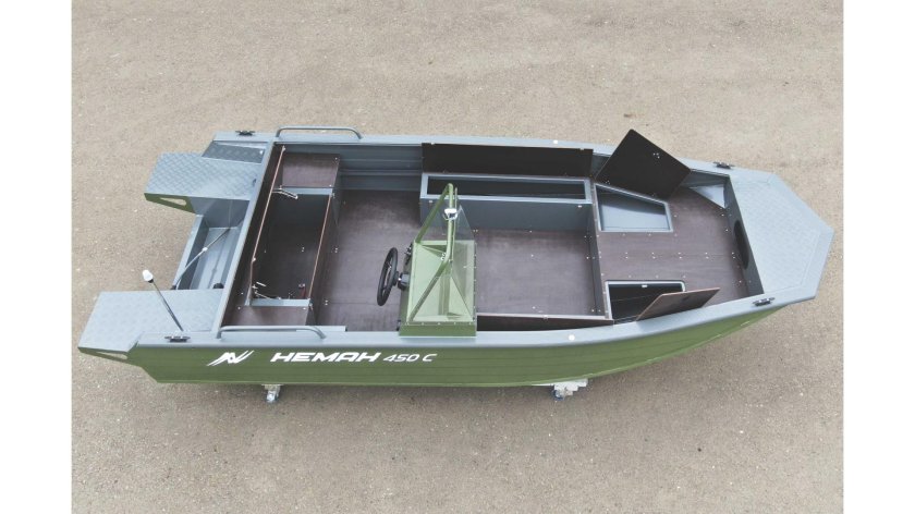 Лодка алюминиевая Неман