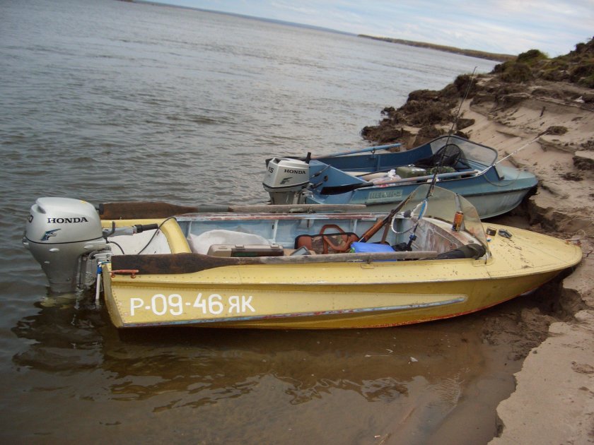 Чертеж лодки Обь 1