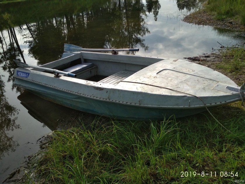 Лодка моторная алюминиевая Неман 2