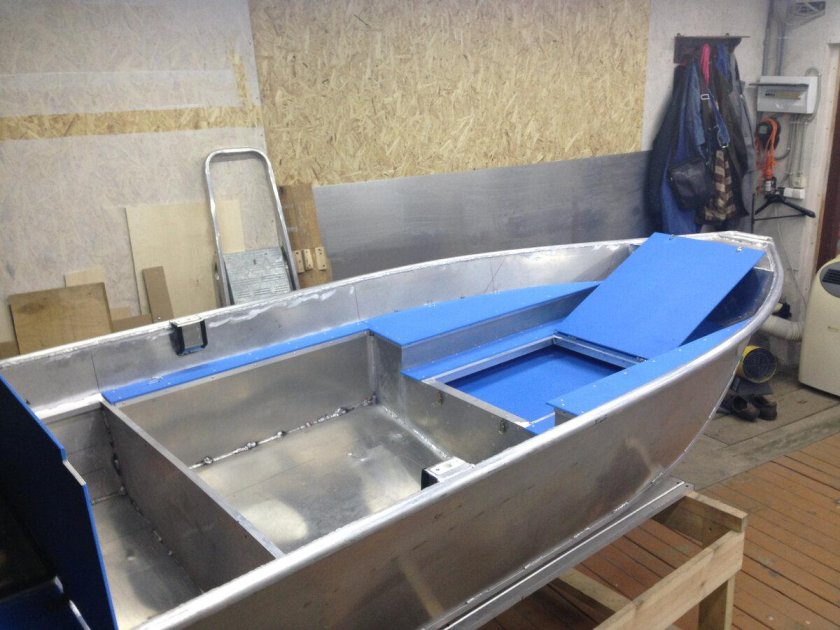 Лодка Сибирячка алюминиевая