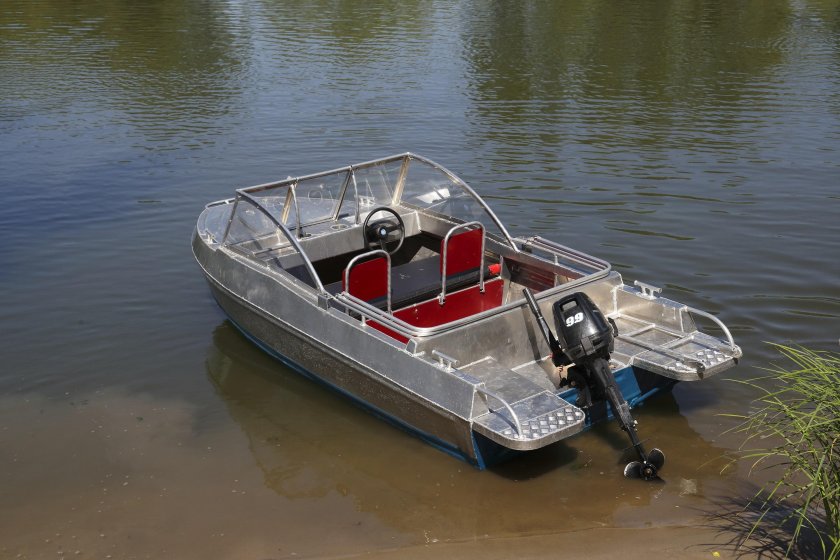 Алюминиевая лодка Ерш 3912r
