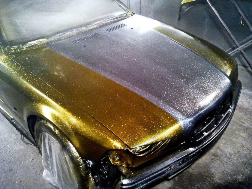 Краска металлик Кэнди серебристый