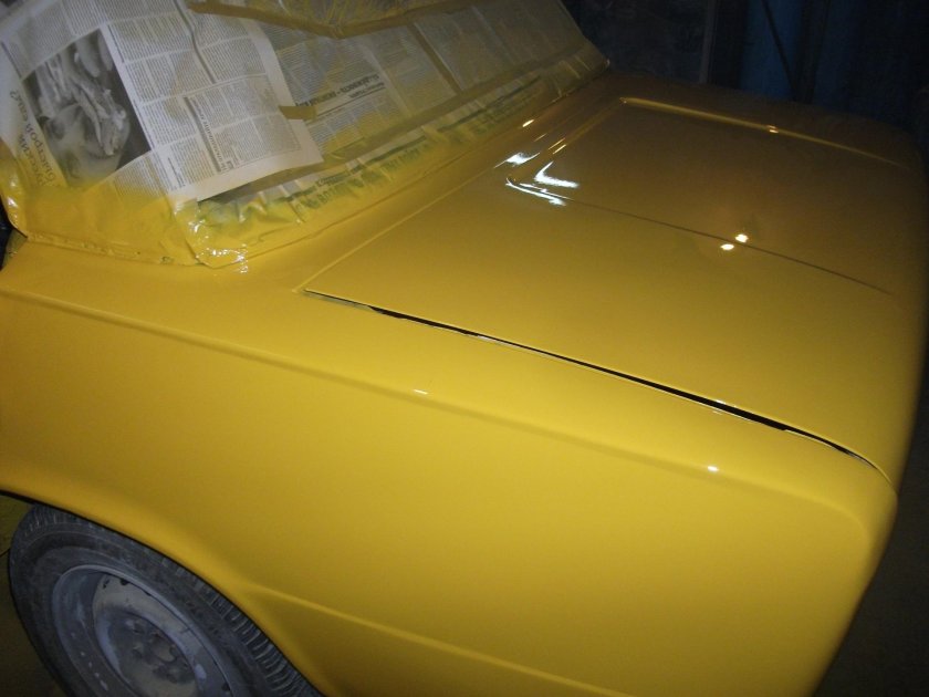 Ваз 2101 желтый металлик