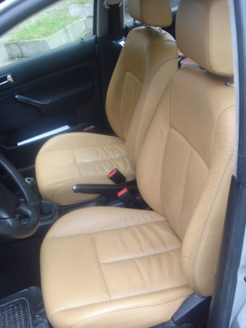 Кожаный салон Golf 4
