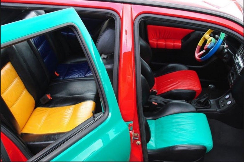 VW Golf 3 Арлекин