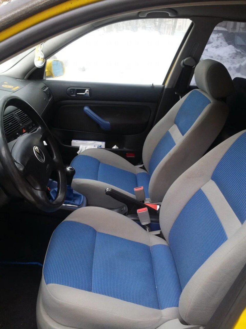 Гольф 4 салон серый