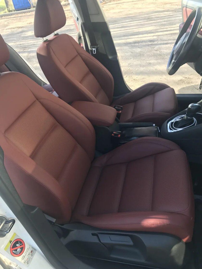 Golf 6 кожаный салон