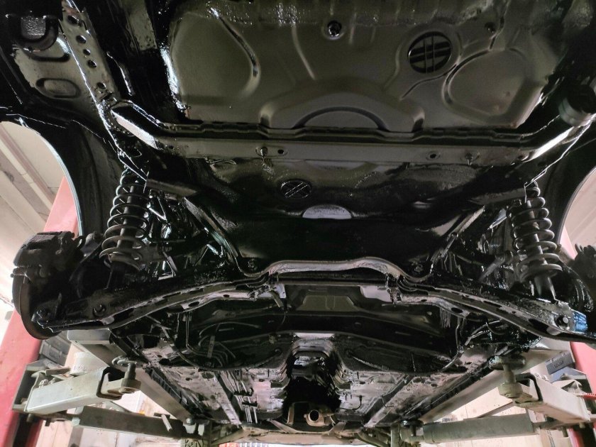 Днище автомобиля