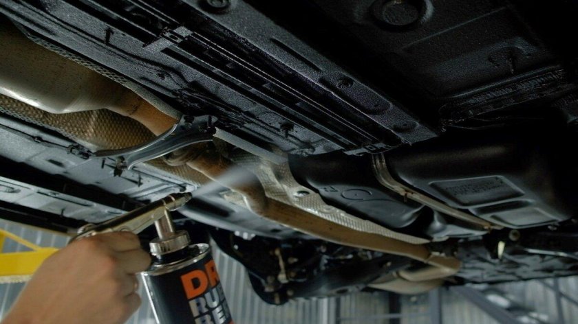 Антикор антишум днища автомобиля