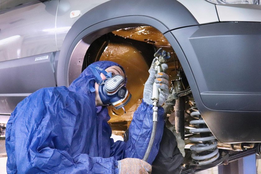 Антикоррозийное покрытие автомобиля